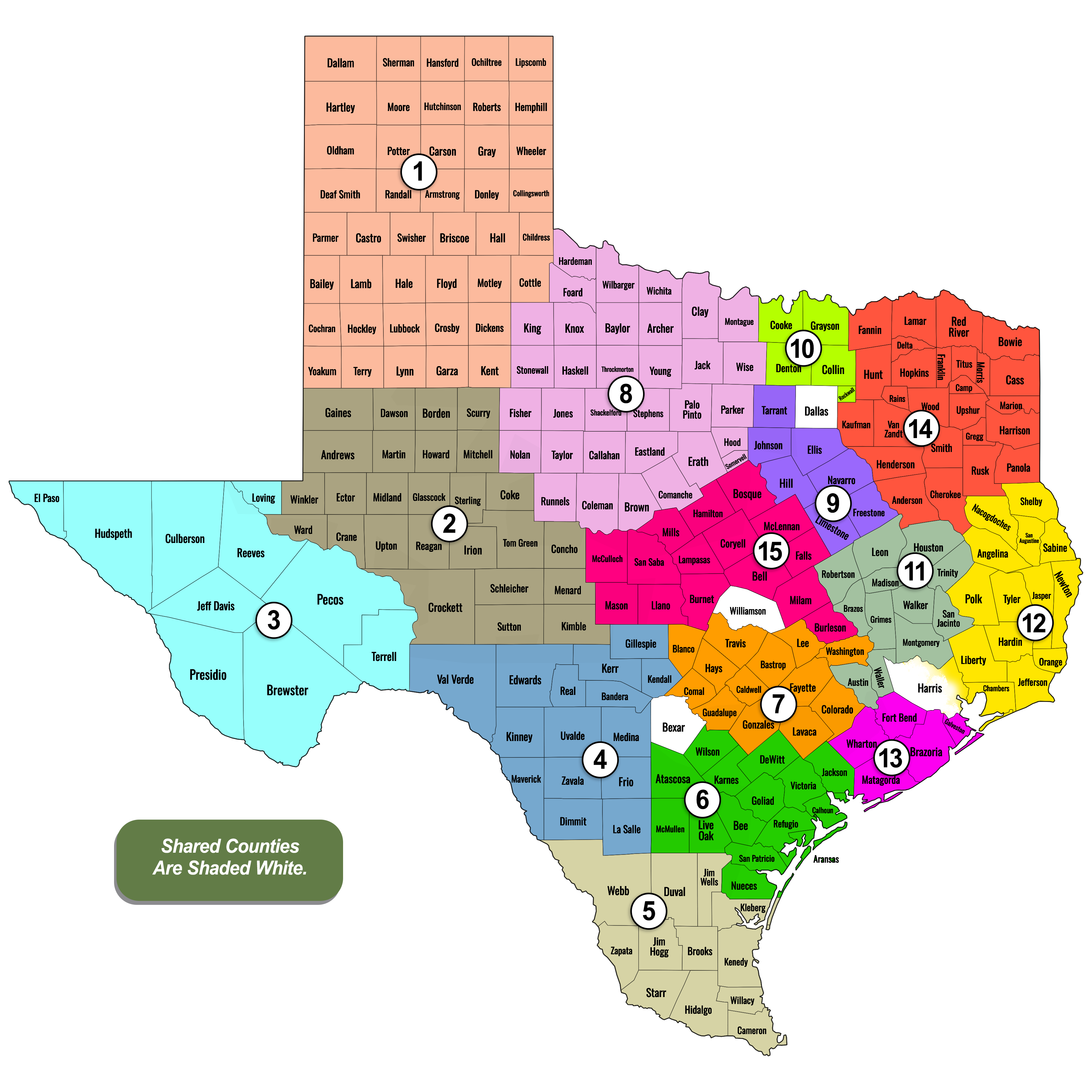 Provider Relations Territories Map